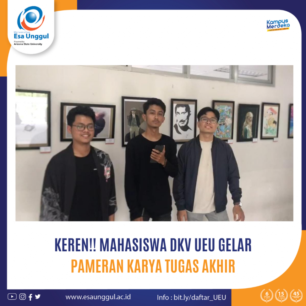 Keren Mahasiswa Dkv Ueu Gelar Pameran Karya Tugas Akhir Fakultas Desain Dan Industri Kreatif 3798